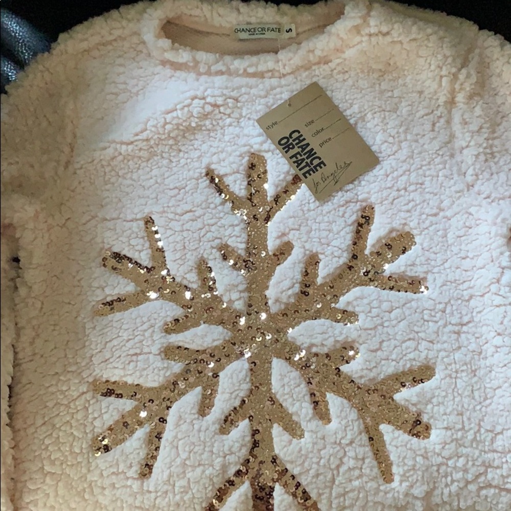 Fleece sweatshirt